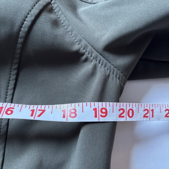 Lauren Ralph Lauren Ladies Olive Green Utility Jacket Size Medium Mid Weight - Picture 6 of 8